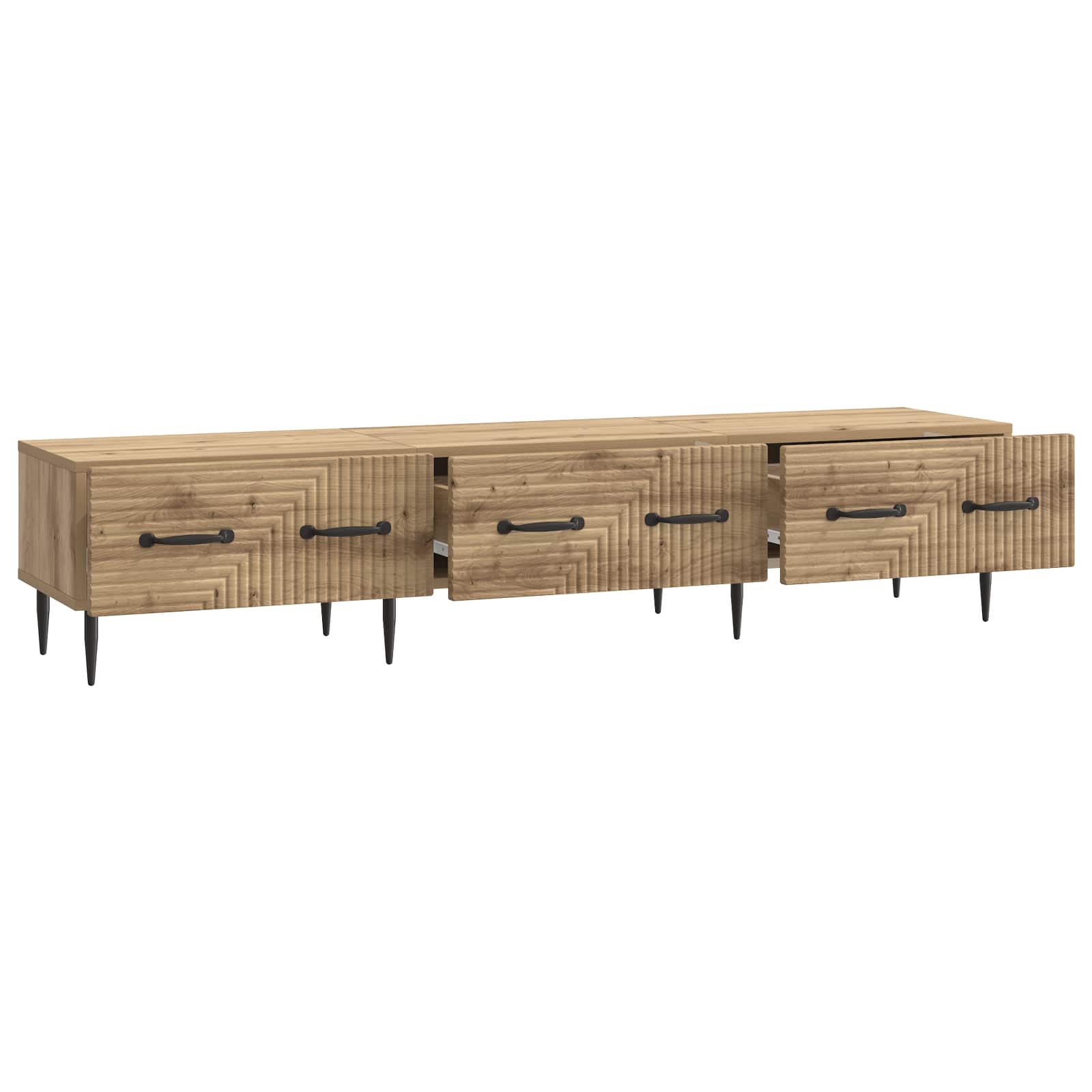 Ντουλάπι TV Artisan Δρυς 147 x 34,5 x 30 εκ Επεξεργασμένο Ξύλο - Pakobazaar