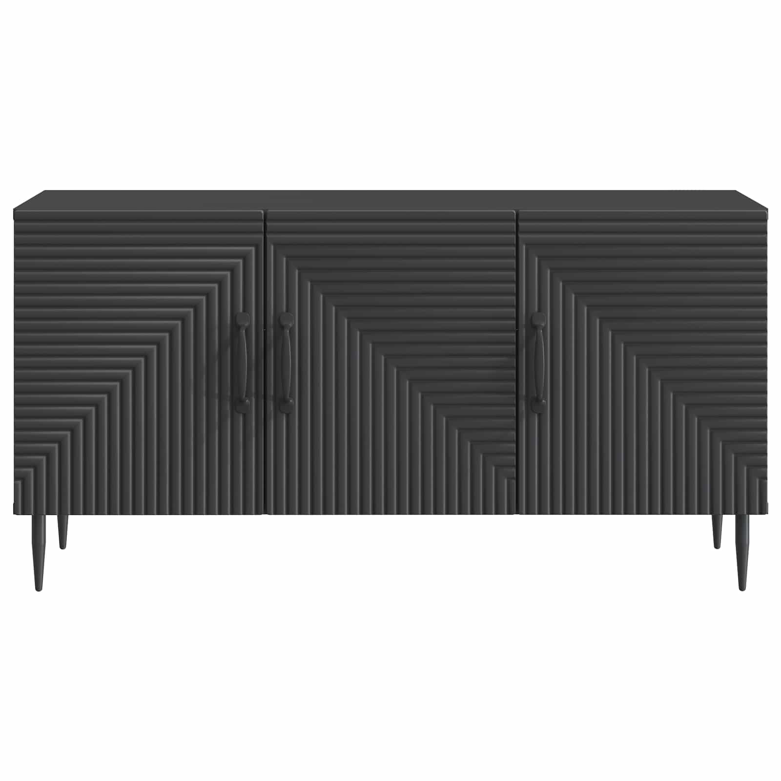 Ντουλάπι TV Μαύρο 99 x 34,5 x 50 εκ. Επεξεργασμένο Ξύλο - Pakobazaar