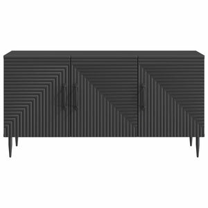 Ντουλάπι TV Μαύρο 99 x 34,5 x 50 εκ. Επεξεργασμένο Ξύλο - Pakobazaar