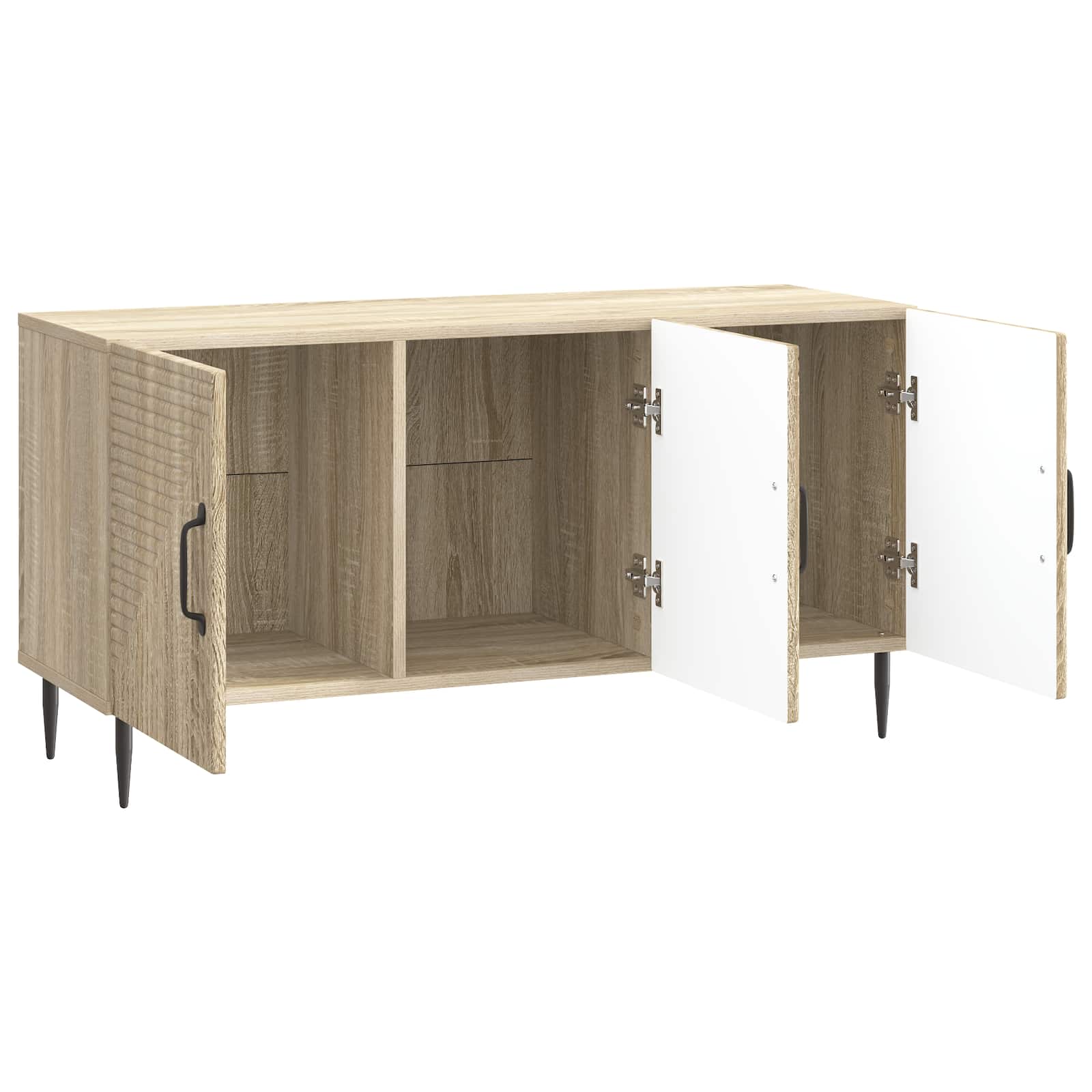 Ντουλάπι TV Sonoma Δρυς 99 x 34,5 x 50 εκ. Επεξεργασμένο Ξύλο - Pakobazaar