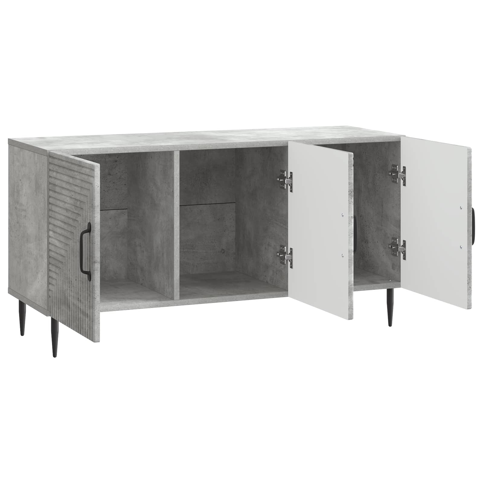 Ντουλάπι TV Γκρι Σκυροδέματος 99 x 34,5 x 50 εκ. - Pakobazaar
