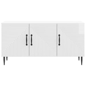 Ντουλάπι TV Γυαλιστερό Λευκό 99 x 34,5 x 50 εκ. - Pakobazaar