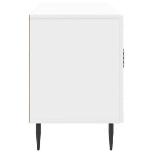 Ντουλάπι TV Γυαλιστερό Λευκό 99 x 34,5 x 50 εκ. - Pakobazaar