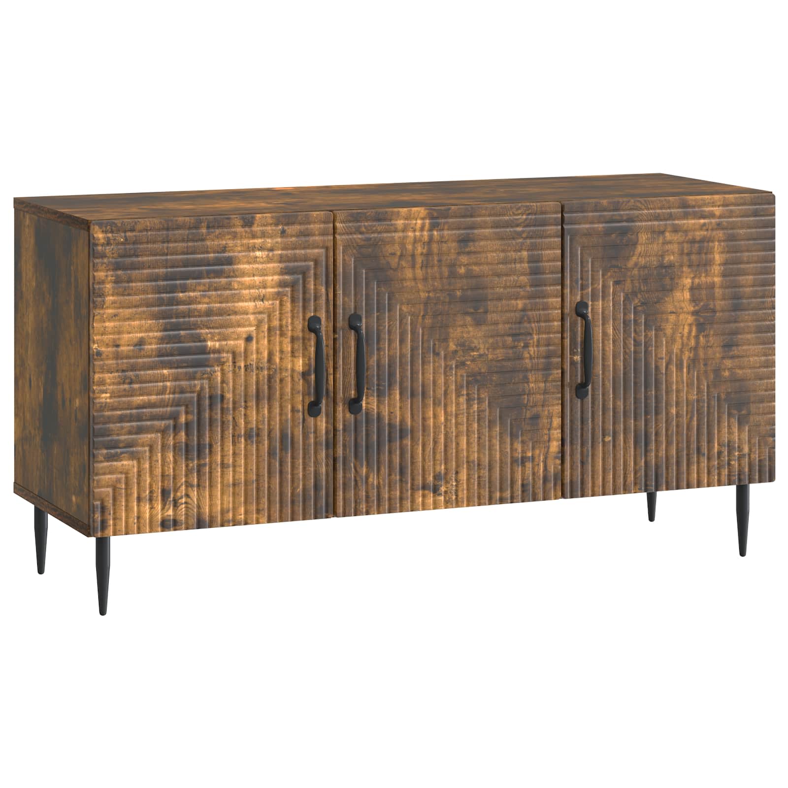 Ντουλάπι TV Καπνισμένο Ξύλο Δρυός 99 x 34,5 x 50 εκ. - Pakobazaar