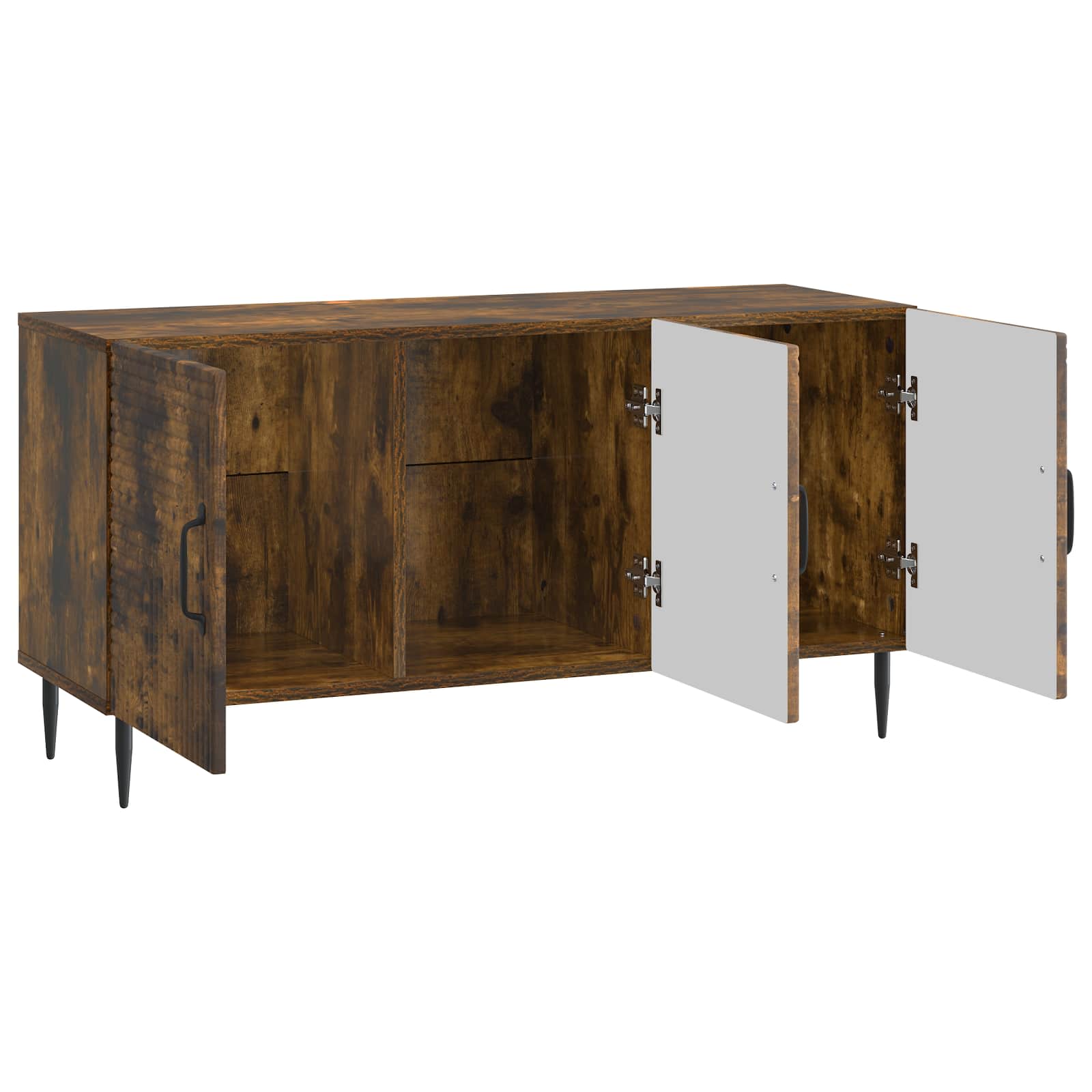 Ντουλάπι TV Καπνισμένο Ξύλο Δρυός 99 x 34,5 x 50 εκ. - Pakobazaar
