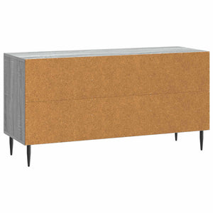 Ντουλάπι TV Γκρι Sonoma 99 x 34,5 x 50 εκ. Επεξεργασμένο Ξύλο - Pakobazaar