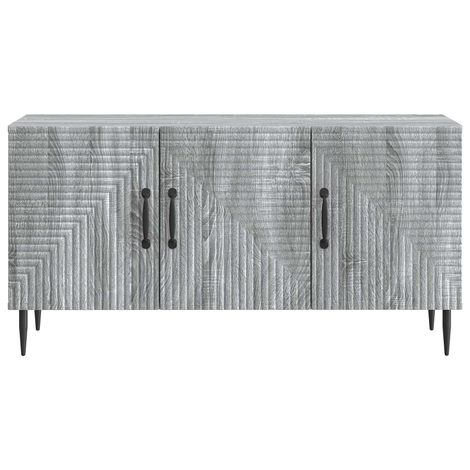 Ντουλάπι TV Γκρι Sonoma 99 x 34,5 x 50 εκ. Επεξεργασμένο Ξύλο - Pakobazaar