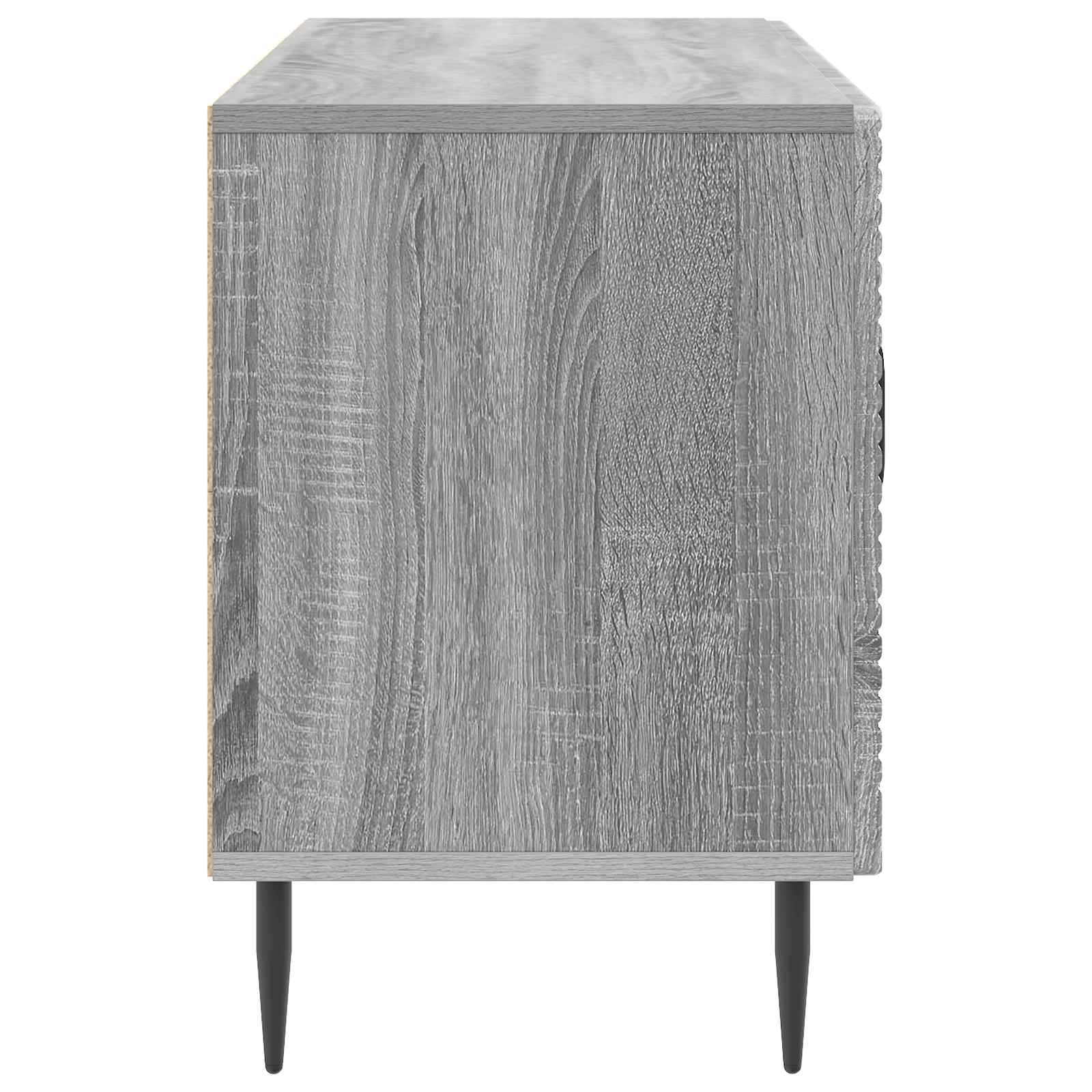 Ντουλάπι TV Γκρι Sonoma 99 x 34,5 x 50 εκ. Επεξεργασμένο Ξύλο - Pakobazaar