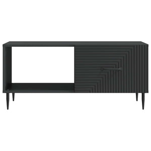 Τραπεζάκι σαλονιού Μαύρο 90 x 50 x 40 cm Επεξεργασμένο Ξύλο - Pakobazaar
