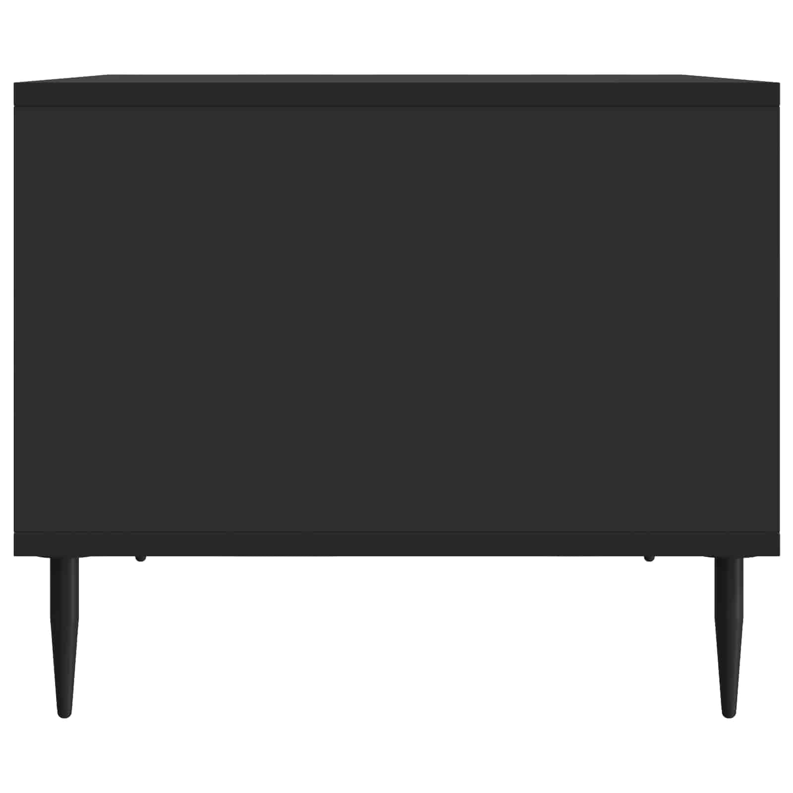 Τραπεζάκι σαλονιού Μαύρο 90 x 50 x 40 cm Επεξεργασμένο Ξύλο - Pakobazaar