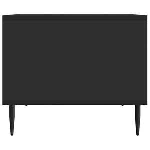 Τραπεζάκι σαλονιού Μαύρο 90 x 50 x 40 cm Επεξεργασμένο Ξύλο - Pakobazaar
