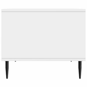 Τραπεζάκι σαλονιού Γυαλιστερό Λευκό 90 x 50 x 40 cm - Pakobazaar