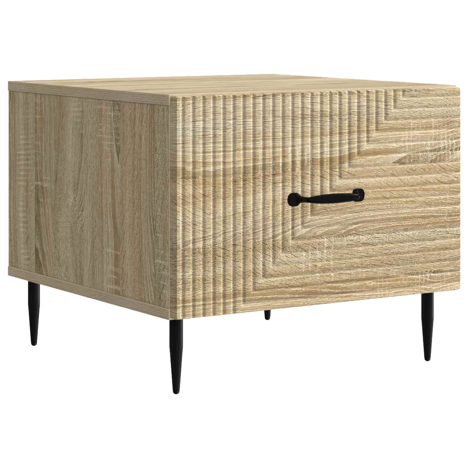 Τραπεζάκι σαλονιού με συρτάρι Sonoma Δρυς 49 x 50 x 40 εκ - Pakobazaar