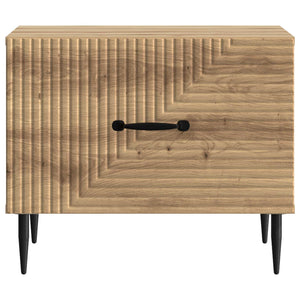 Τραπεζάκι σαλονιού με συρτάρι Artisan Δρυς 49 x 50 x 40 εκ - Pakobazaar