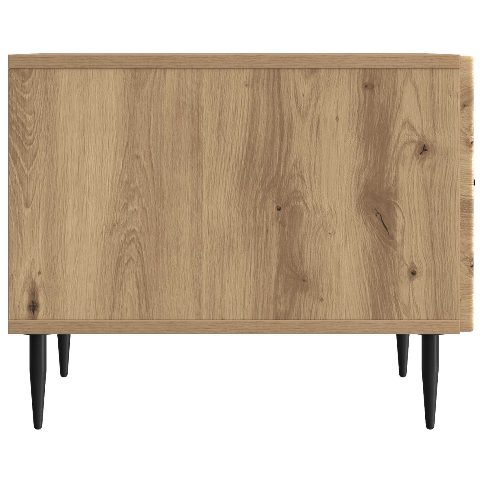 Τραπεζάκι σαλονιού με συρτάρι Artisan Δρυς 49 x 50 x 40 εκ - Pakobazaar