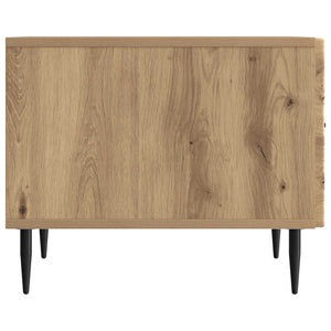 Τραπεζάκι σαλονιού με συρτάρι Artisan Δρυς 49 x 50 x 40 εκ - Pakobazaar