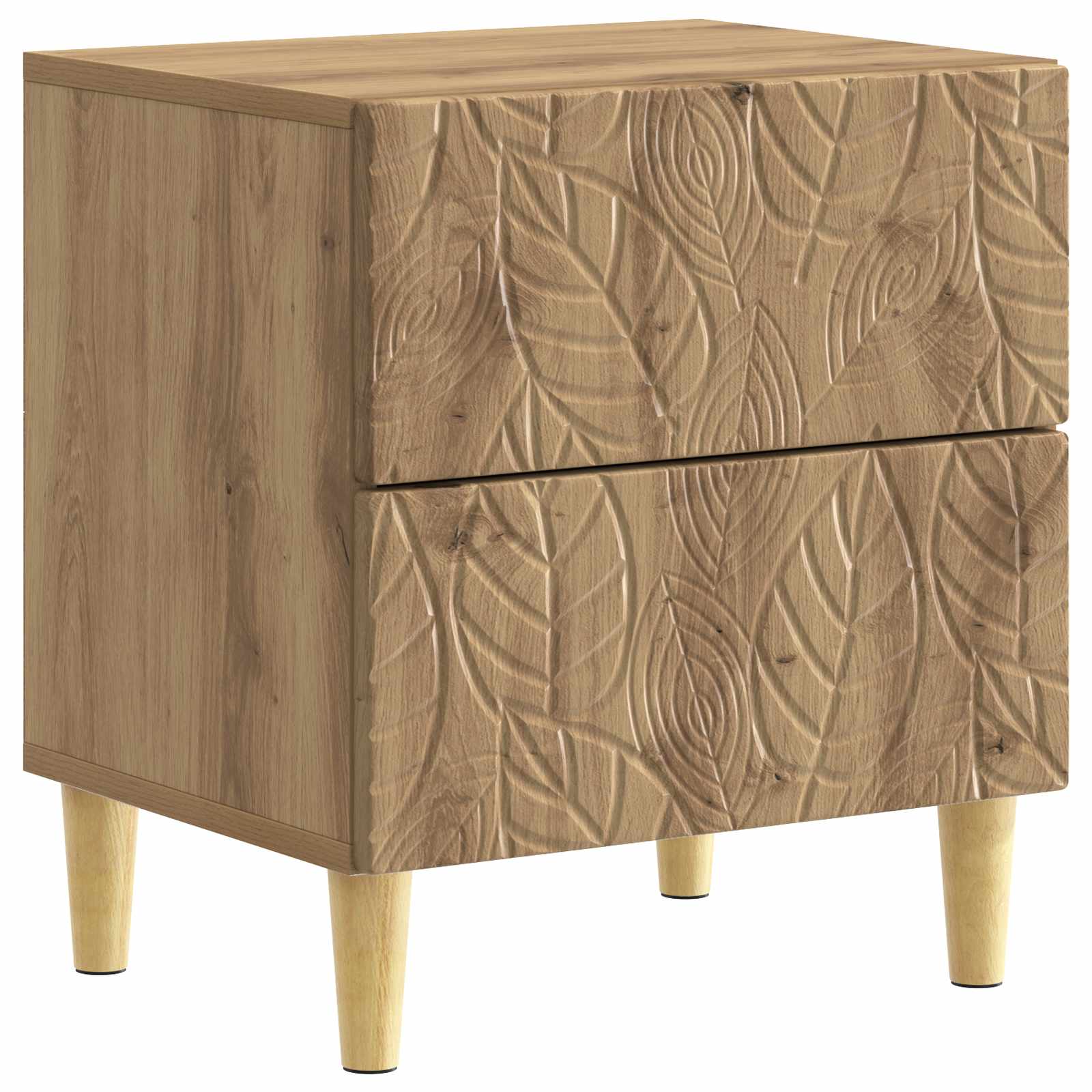 Κομοδίνο Artisan Δρυς 43 x 34,5 x 48 εκ Επεξεργασμένο Ξύλο - Pakobazaar