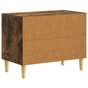 Κομοδίνο Καπνισμένο Ξύλο Δρυός 62 x 34,5 x 48 εκ - Pakobazaar