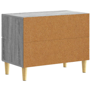 Κομοδίνο Γκρι Sonoma 62 x 34,5 x 48 εκ Επεξεργασμένο Ξύλο - Pakobazaar