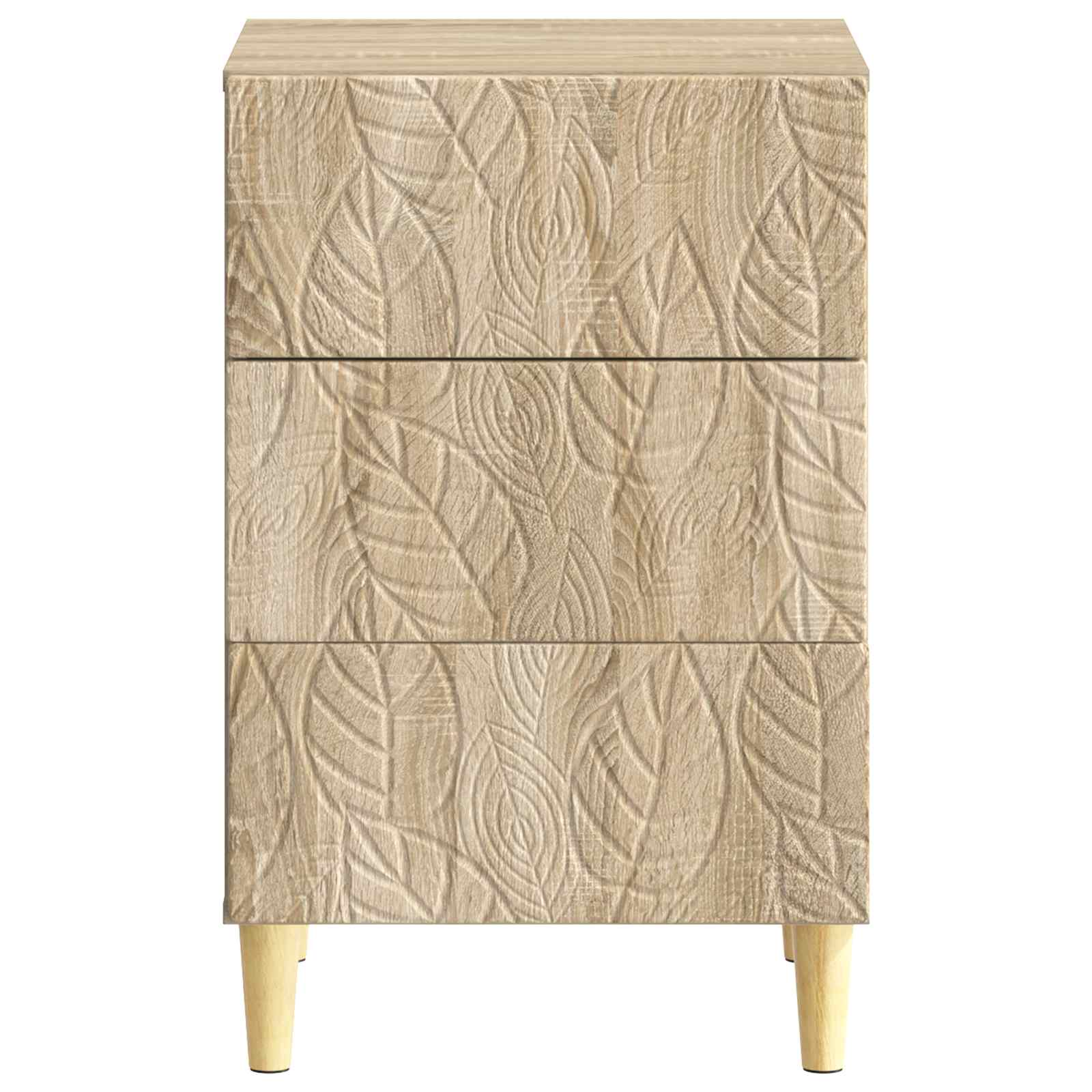 Κομοδίνο Sonoma Δρυς 43 x 39,5 x 66,5 εκ Επεξεργασμένο Ξύλο - Pakobazaar