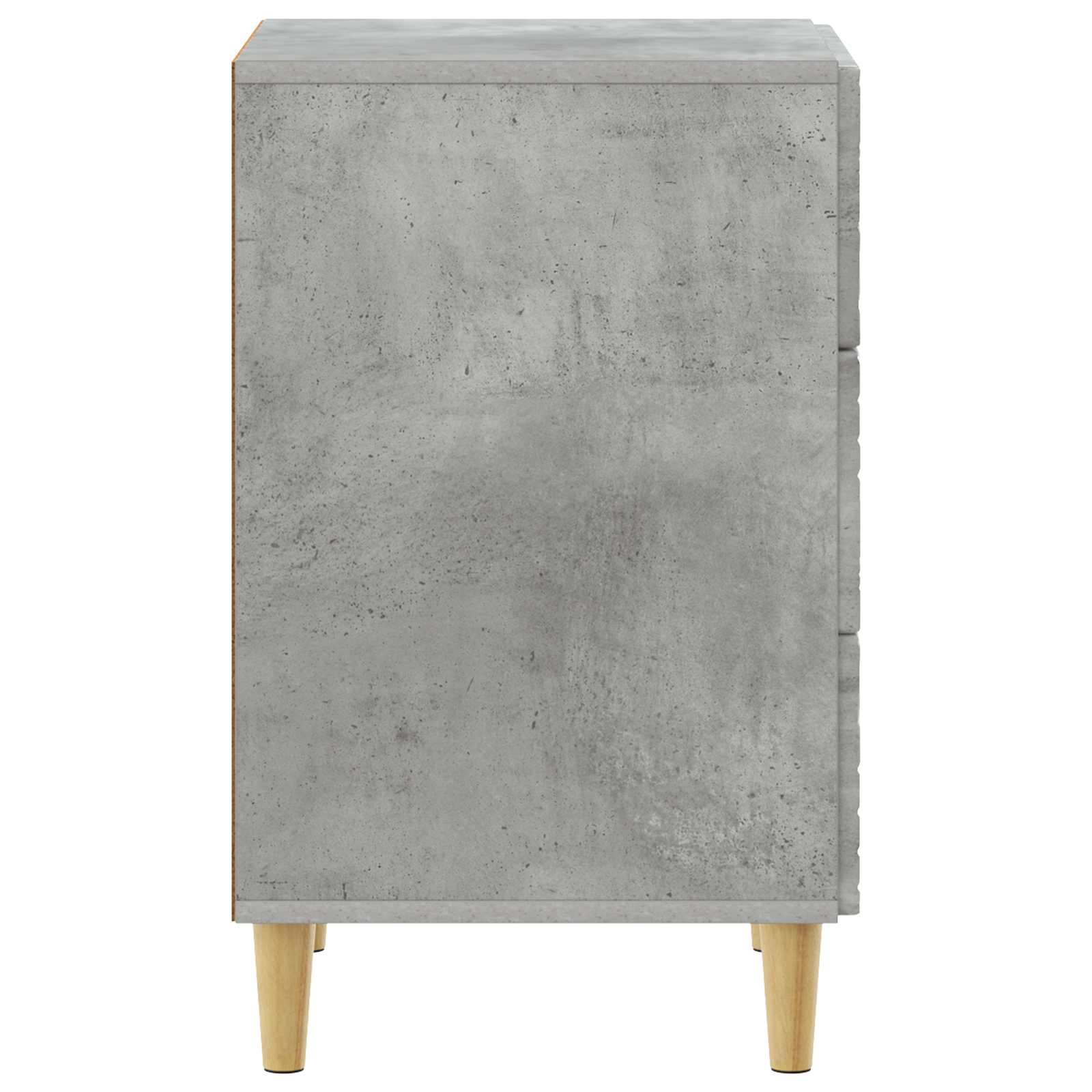 Κομοδίνο Γκρι Σκυροδέματος 43 x 39,5 x 66,5 εκ - Pakobazaar