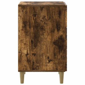 Κομοδίνο Καπνισμένο Ξύλο Δρυός 43 x 39,5 x 66,5 εκ - Pakobazaar
