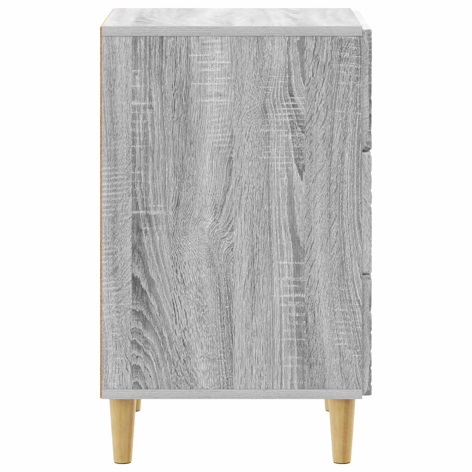 Κομοδίνο Γκρι Sonoma 43 x 39,5 x 66,5 εκ Επεξεργασμένο Ξύλο - Pakobazaar