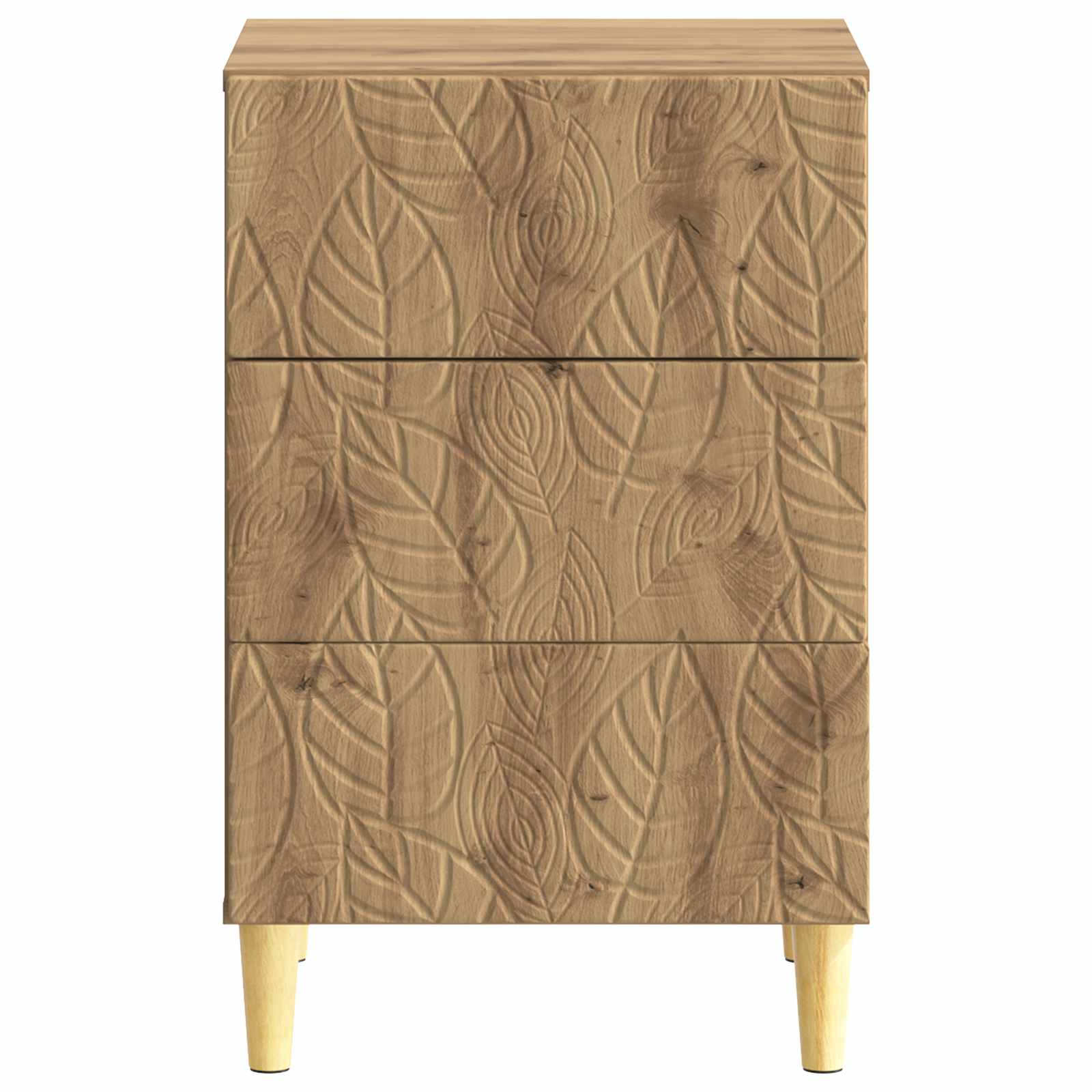 Κομοδίνο Artisan Δρυς 43 x 39,5 x 66,5 εκ Επεξεργασμένο Ξύλο - Pakobazaar