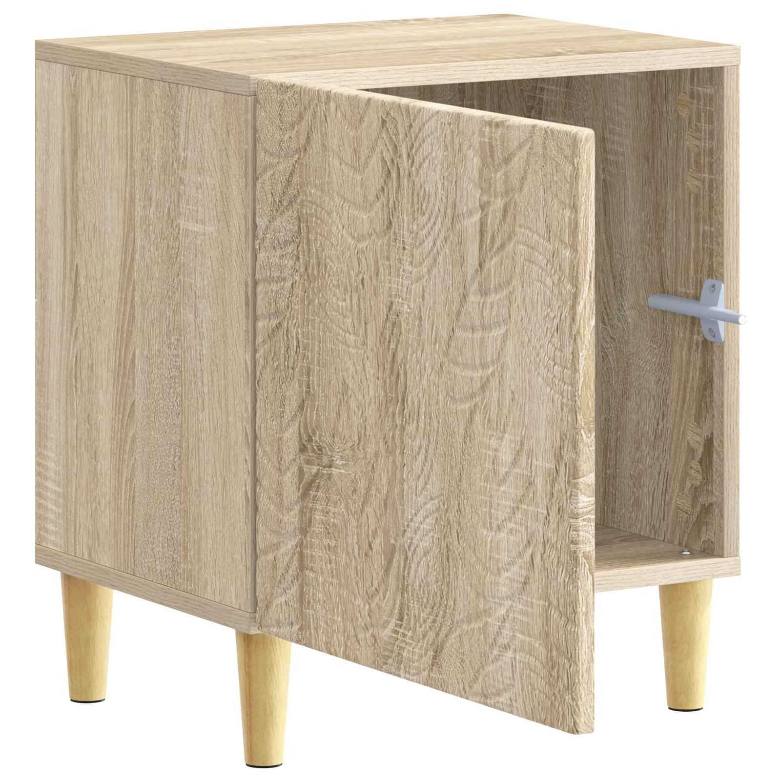 Κομοδίνο Sonoma Δρυς 43 x 34,5 x 50 εκ Επεξεργασμένο Ξύλο - Pakobazaar