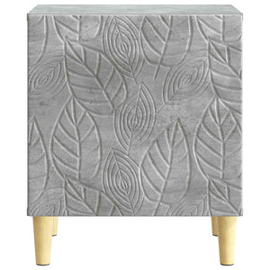 Κομοδίνο 2 pcs Γκρι Σκυροδέματος 43 x 34,5 x 50 εκ - Pakobazaar