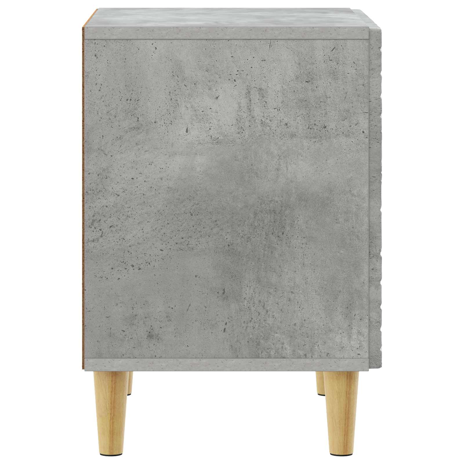 Κομοδίνο 2 pcs Γκρι Σκυροδέματος 43 x 34,5 x 50 εκ - Pakobazaar