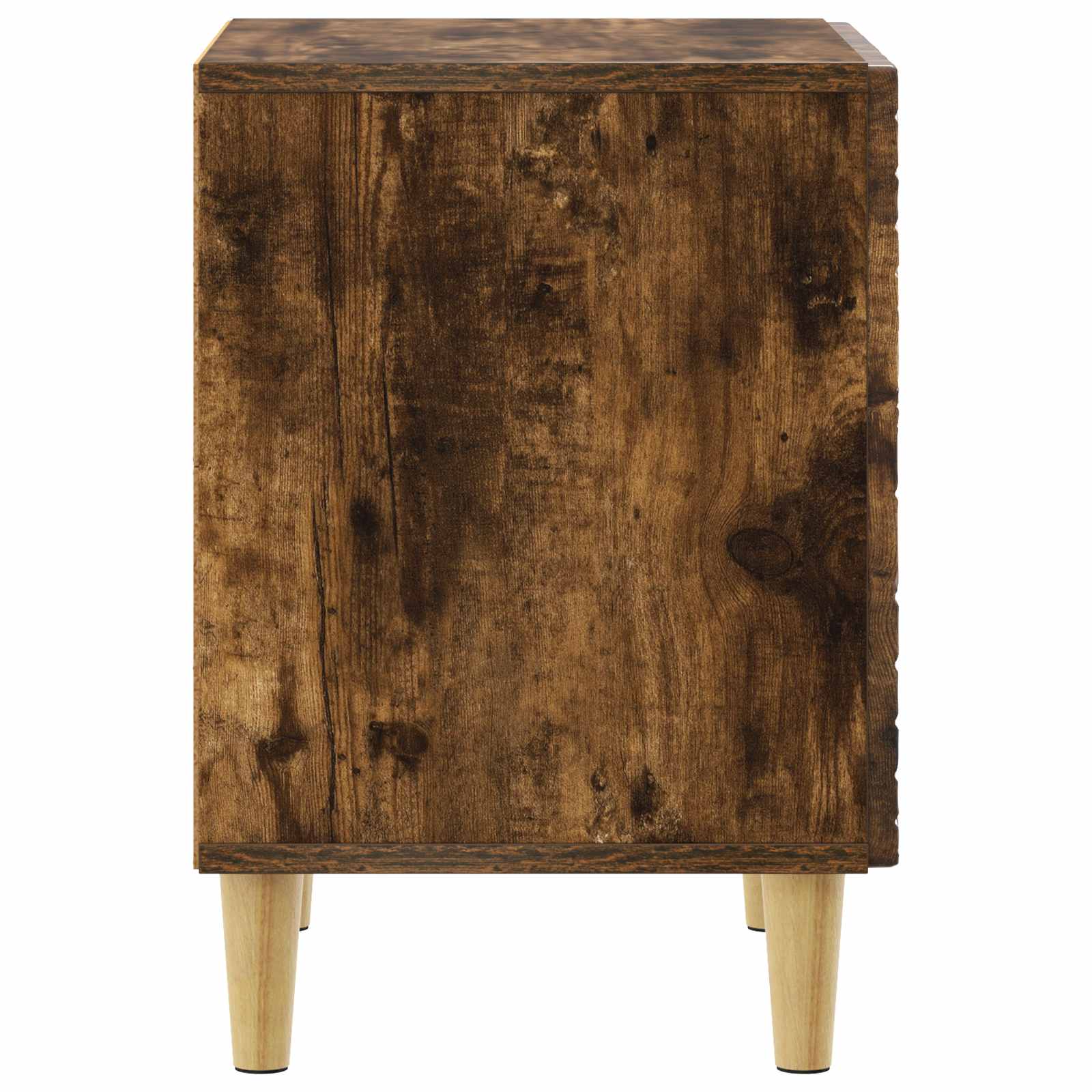 Κομοδίνο 2 pcs Καπνισμένο Ξύλο Δρυός 43 x 34,5 x 50 εκ - Pakobazaar
