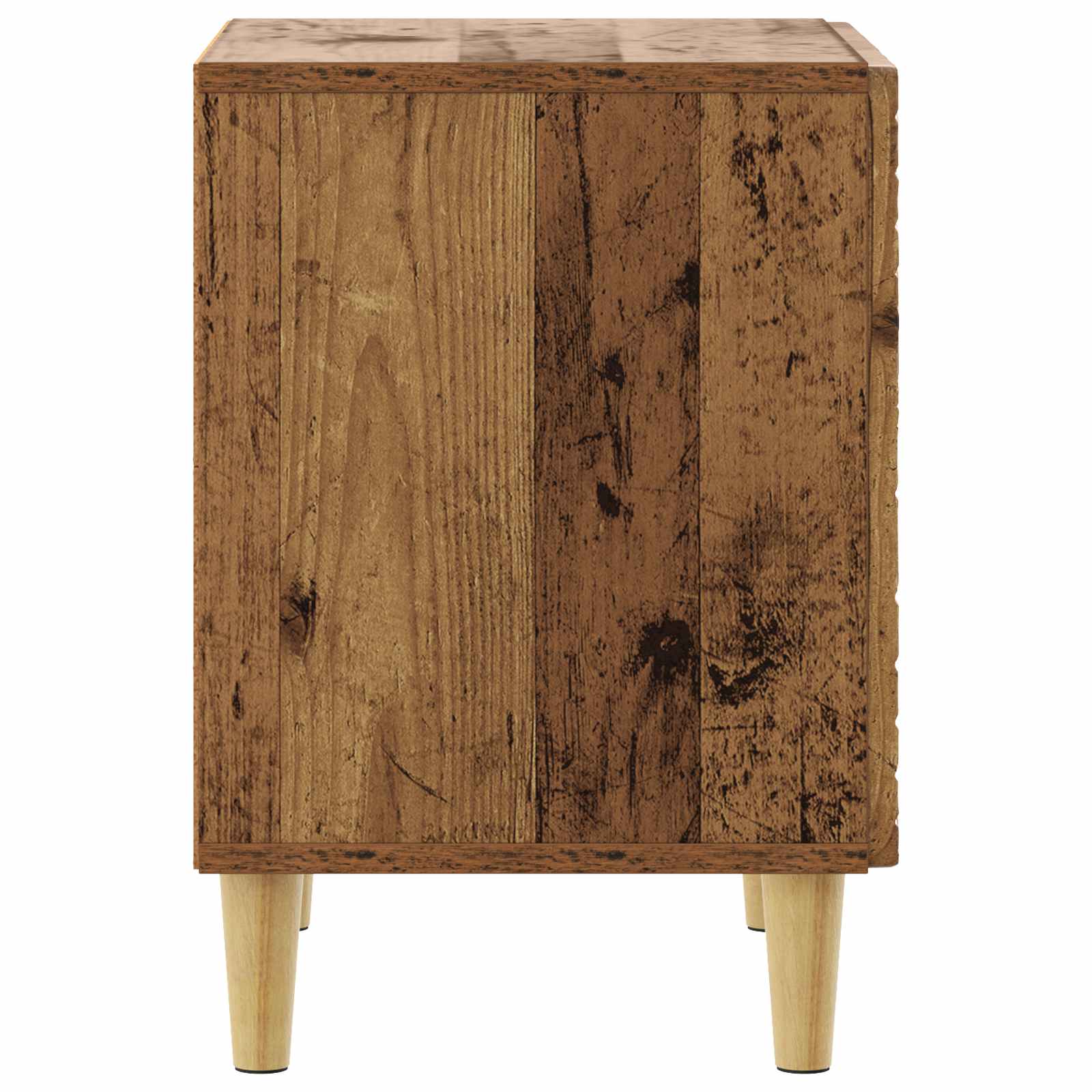 Κομοδίνο 2 pcs Παλαιωμένο ξύλο 43 x 34,5 x 50 εκ - Pakobazaar