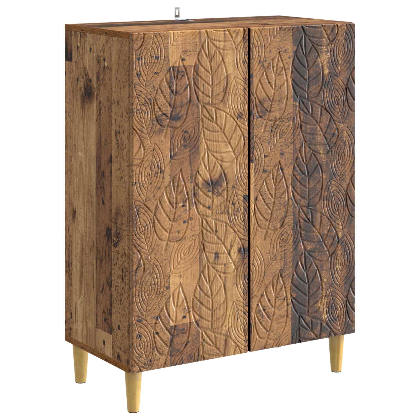Πλαϊνό γραφείο Παλαιωμένο ξύλο 66 x 34,5 x 90 εκ - Pakobazaar
