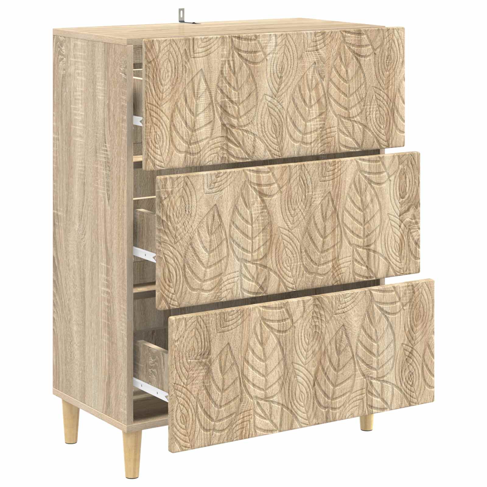 Ντουλάπι με Συρτάρια Sonoma Δρυς 66 x 34,5 x 90 εκ - Pakobazaar