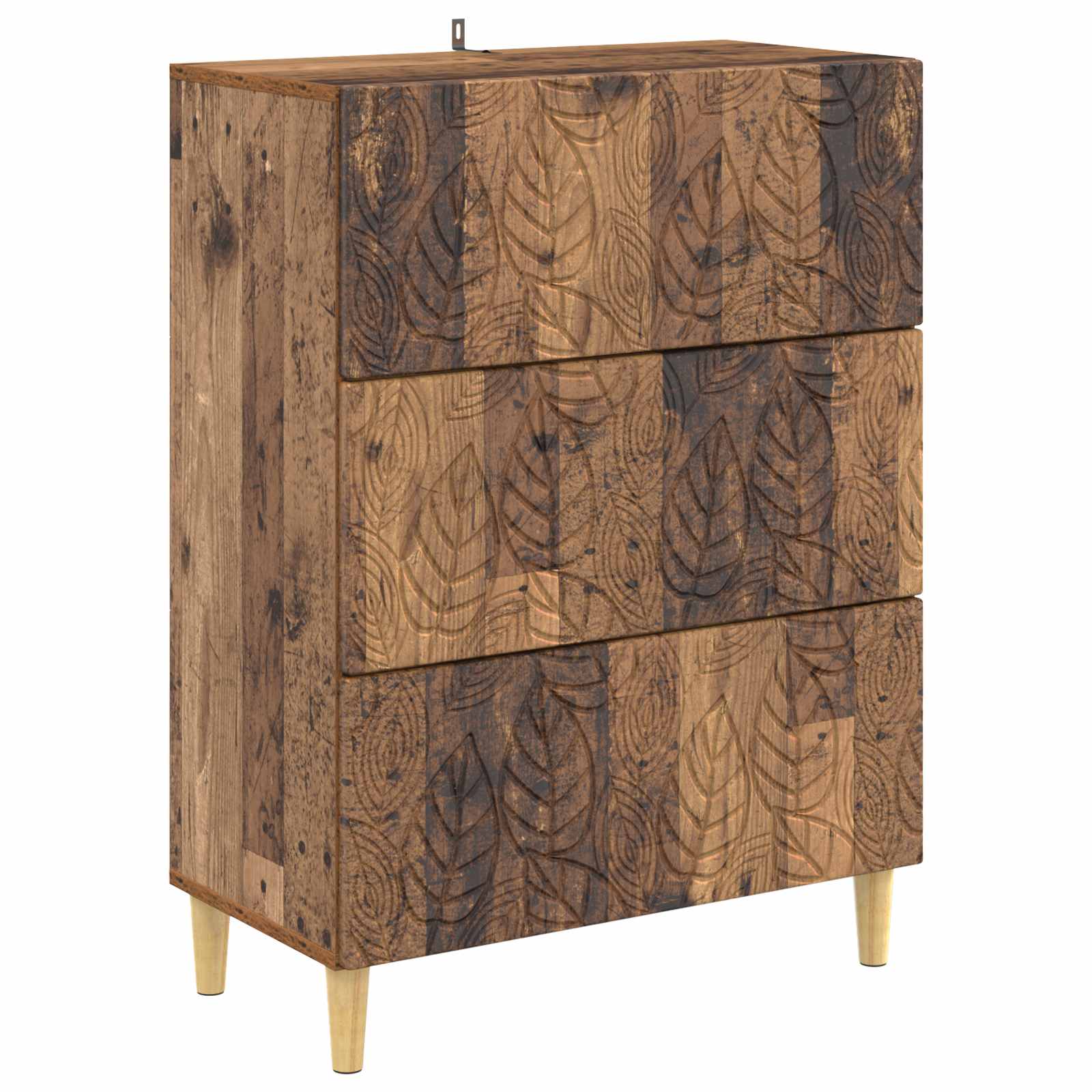 Ντουλάπι με Συρτάρια Παλαιωμένο ξύλο 66 x 34,5 x 90 εκ - Pakobazaar