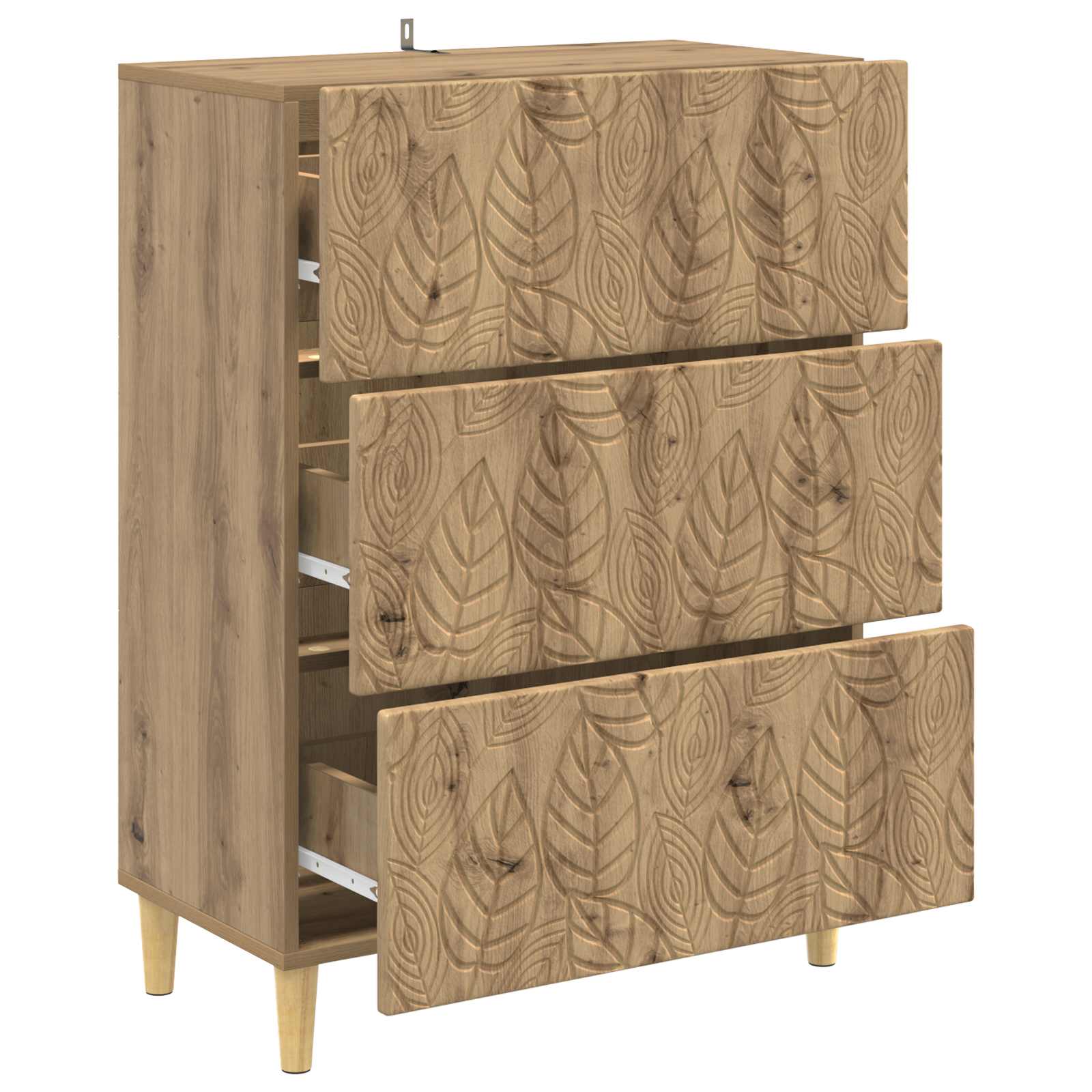 Ντουλάπι με Συρτάρια Artisan Δρυς 66 x 34,5 x 90 εκ - Pakobazaar