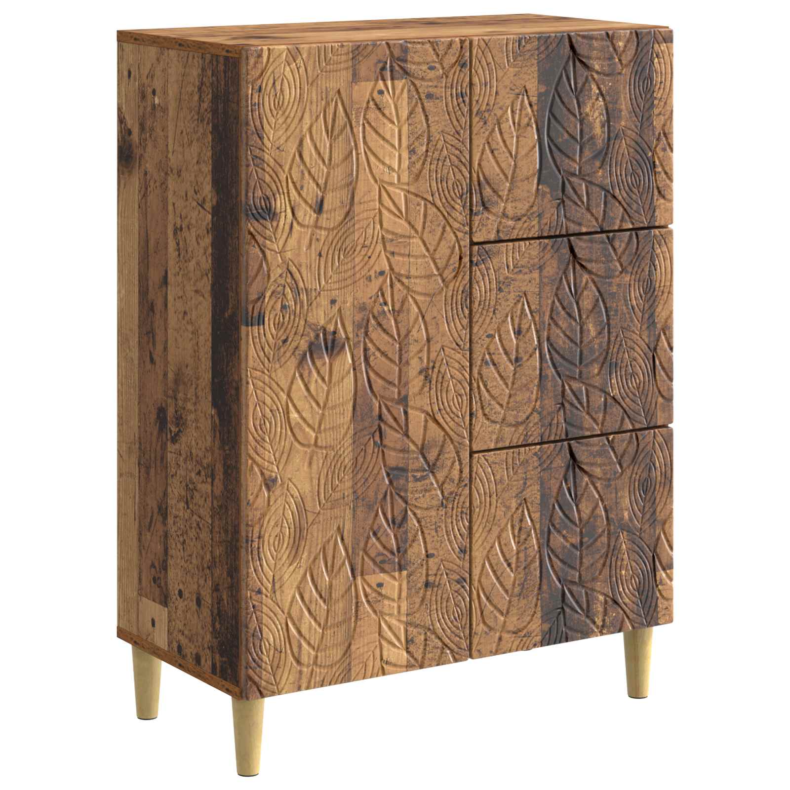 Πλαϊνό γραφείο Παλαιωμένο ξύλο 66 x 34,5 x 90 εκ - Pakobazaar