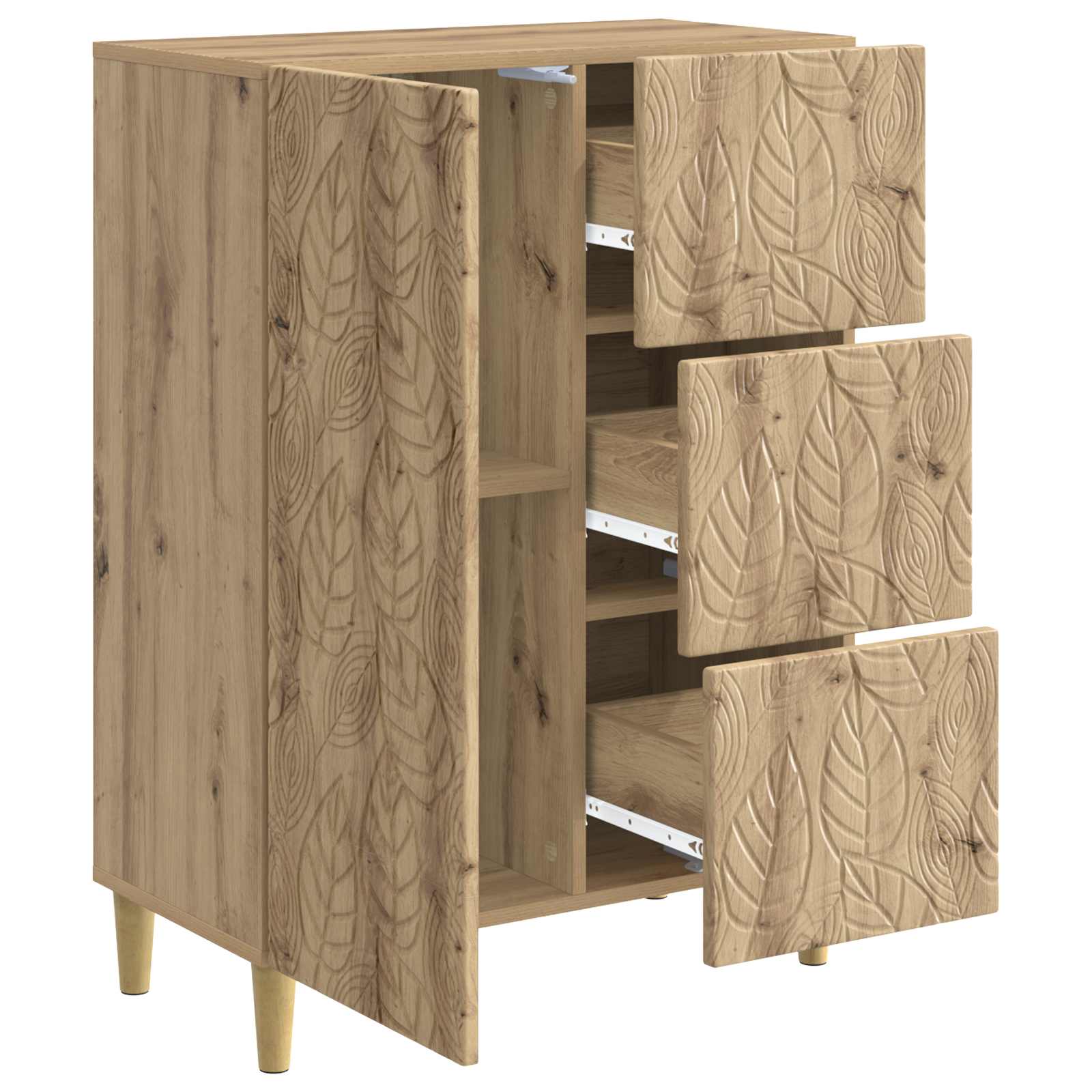 Πλαϊνό γραφείο Artisan Δρυς 66 x 34,5 x 90 εκ - Pakobazaar