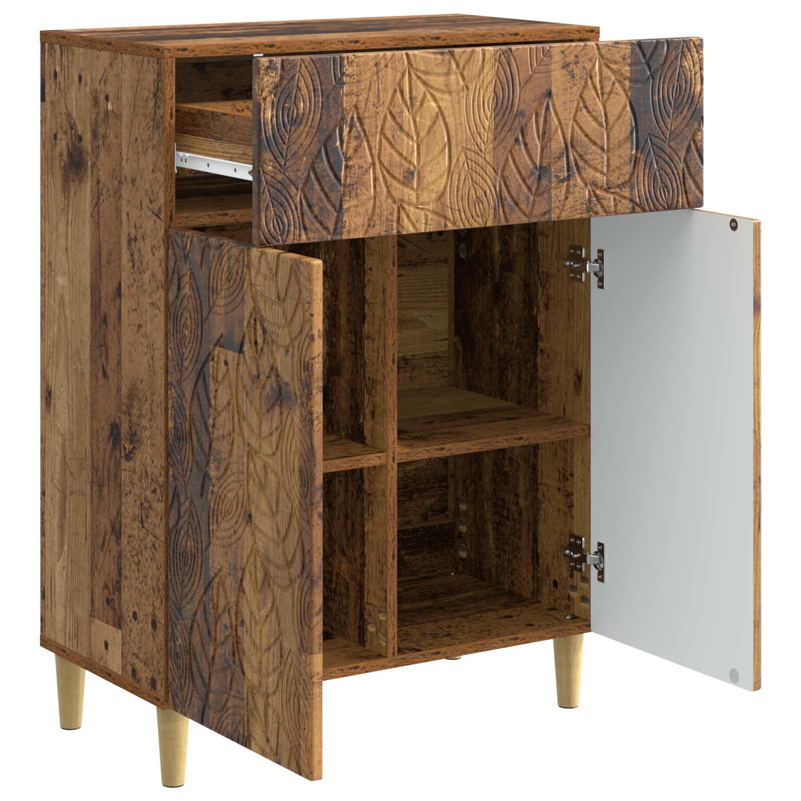 Πλαϊνό γραφείο Παλαιωμένο ξύλο 66 x 34,5 x 90 εκ - Pakobazaar