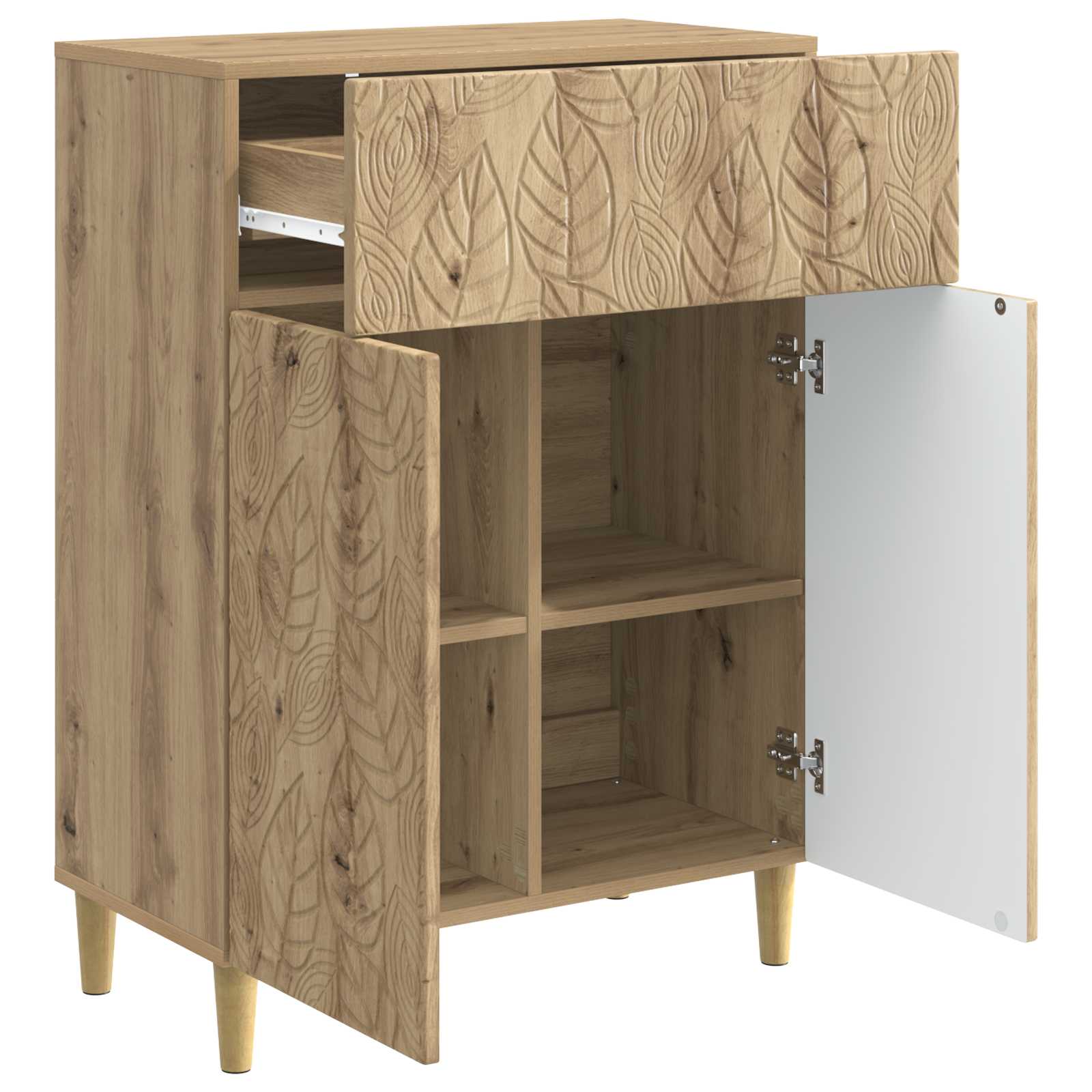 Πλαϊνό γραφείο Artisan Δρυς 66 x 34,5 x 90 εκ - Pakobazaar