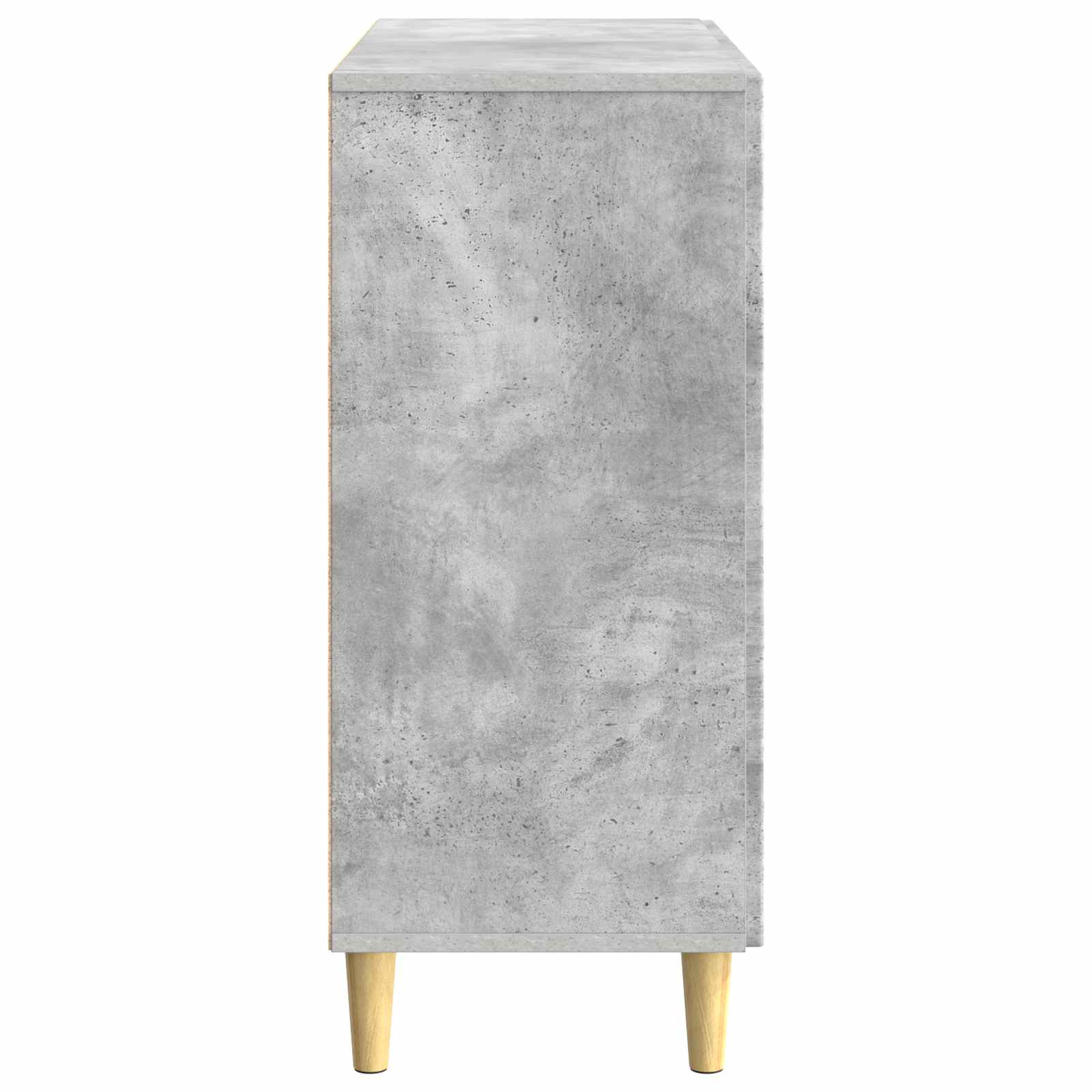 Πλαϊνό γραφείο Γκρι Σκυροδέματος 89 x 34,5 x 80 εκ - Pakobazaar