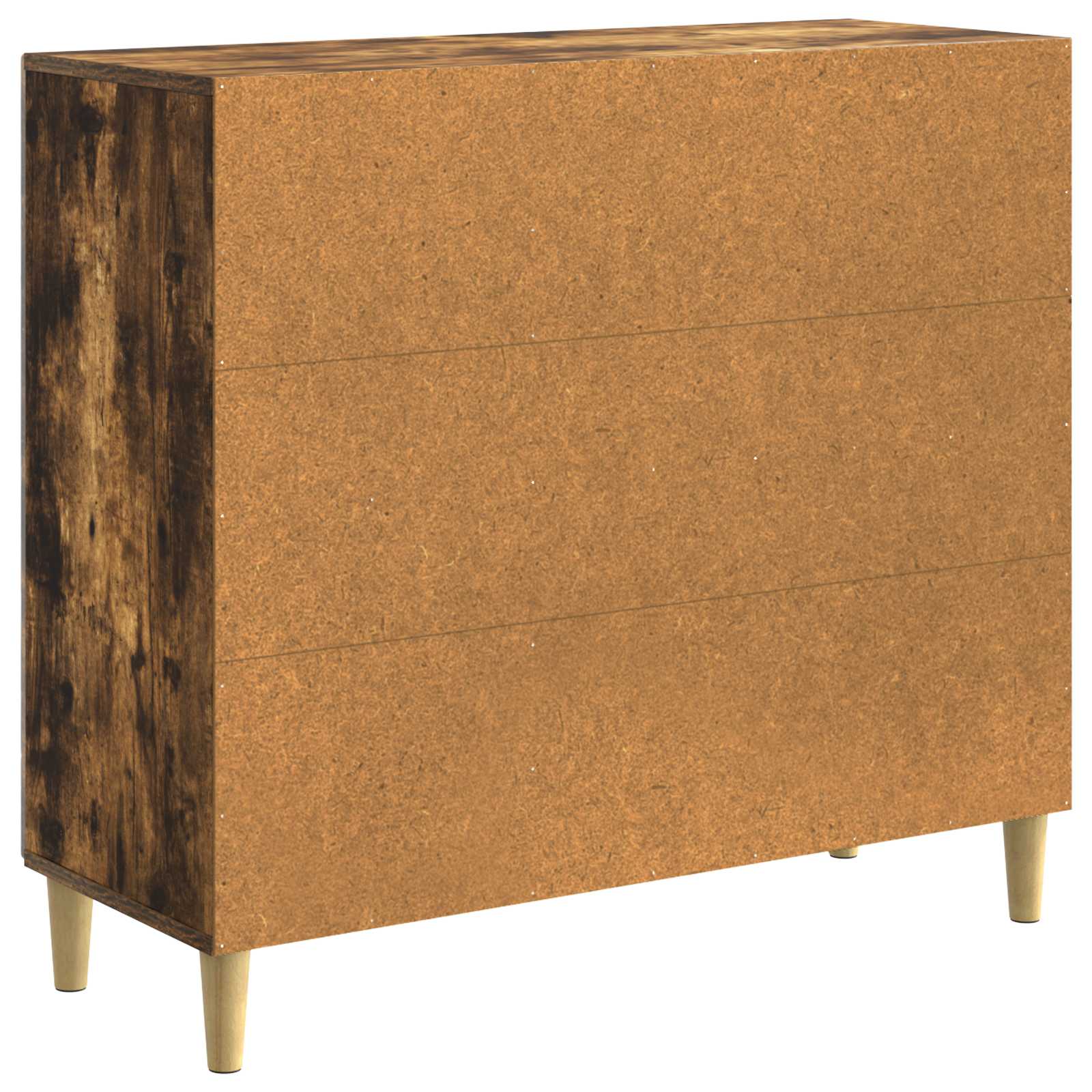 Πλαϊνό γραφείο Καπνισμένο Ξύλο Δρυός 89 x 34,5 x 80 εκ - Pakobazaar