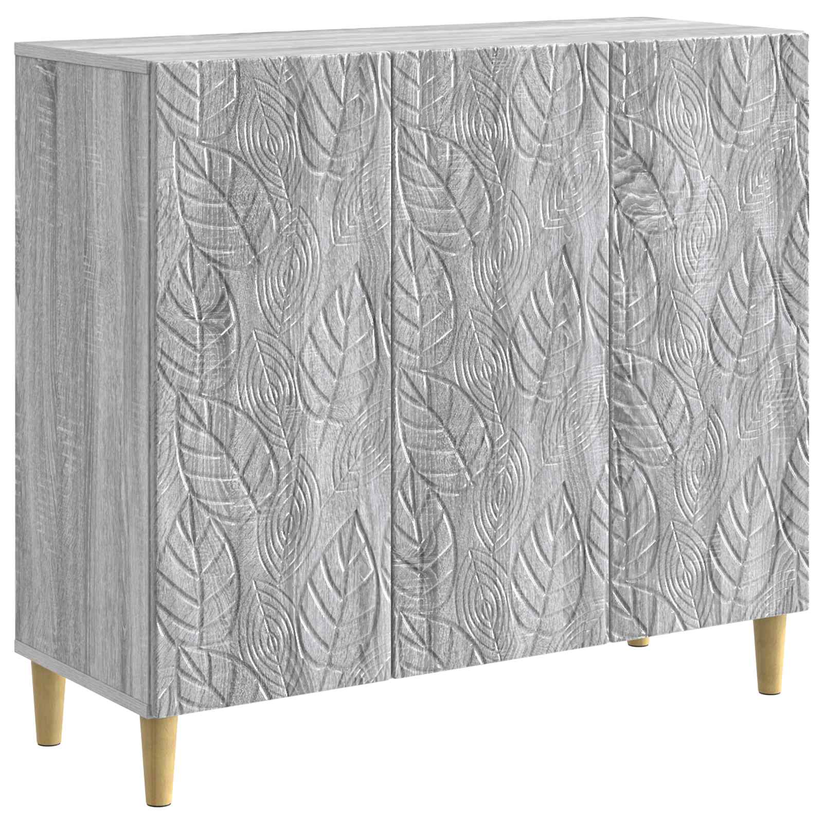 Πλαϊνό γραφείο Γκρι Sonoma 89 x 34,5 x 80 εκ Επεξεργασμένο Ξύλο - Pakobazaar