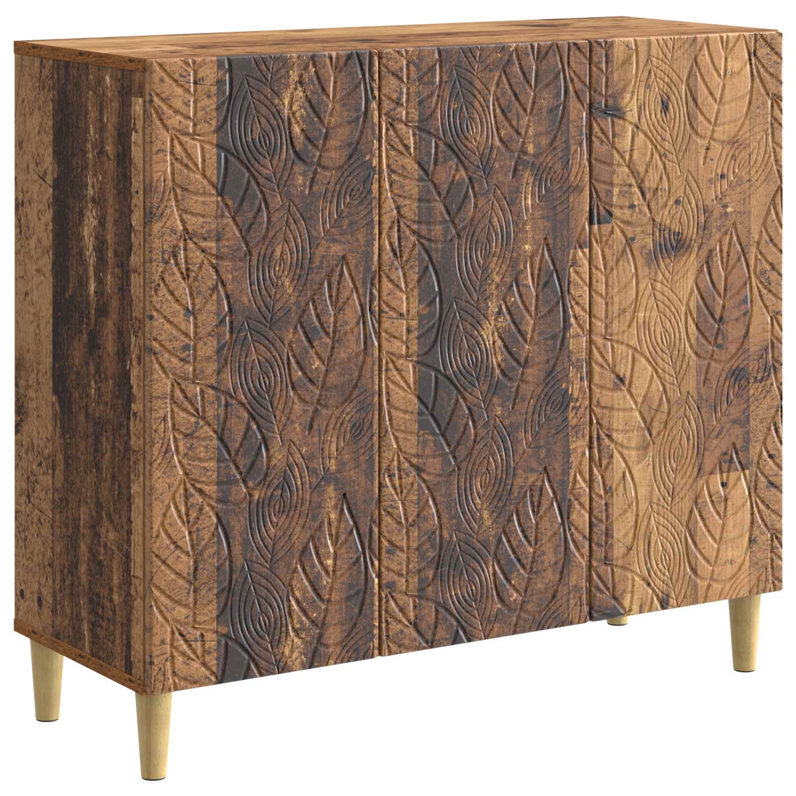 Πλαϊνό γραφείο Παλαιωμένο ξύλο 89 x 34,5 x 80 εκ - Pakobazaar