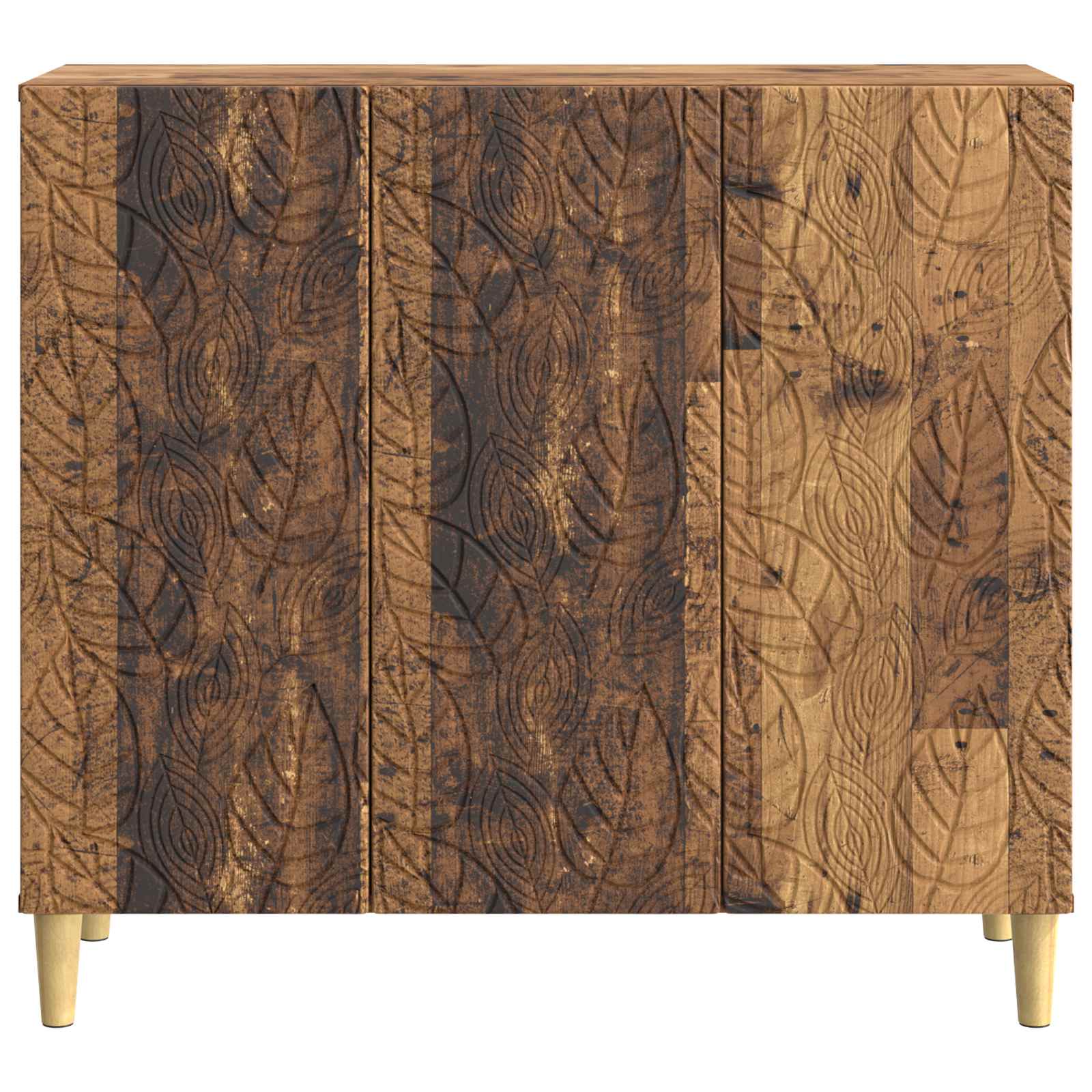 Πλαϊνό γραφείο Παλαιωμένο ξύλο 89 x 34,5 x 80 εκ - Pakobazaar