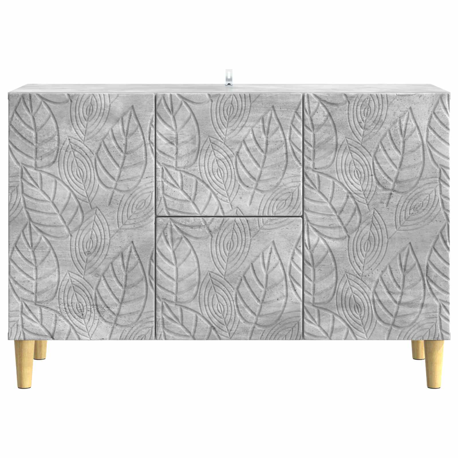 Πλαϊνό γραφείο Γκρι Σκυροδέματος 89 x 34,5 x 60 εκ. - Pakobazaar