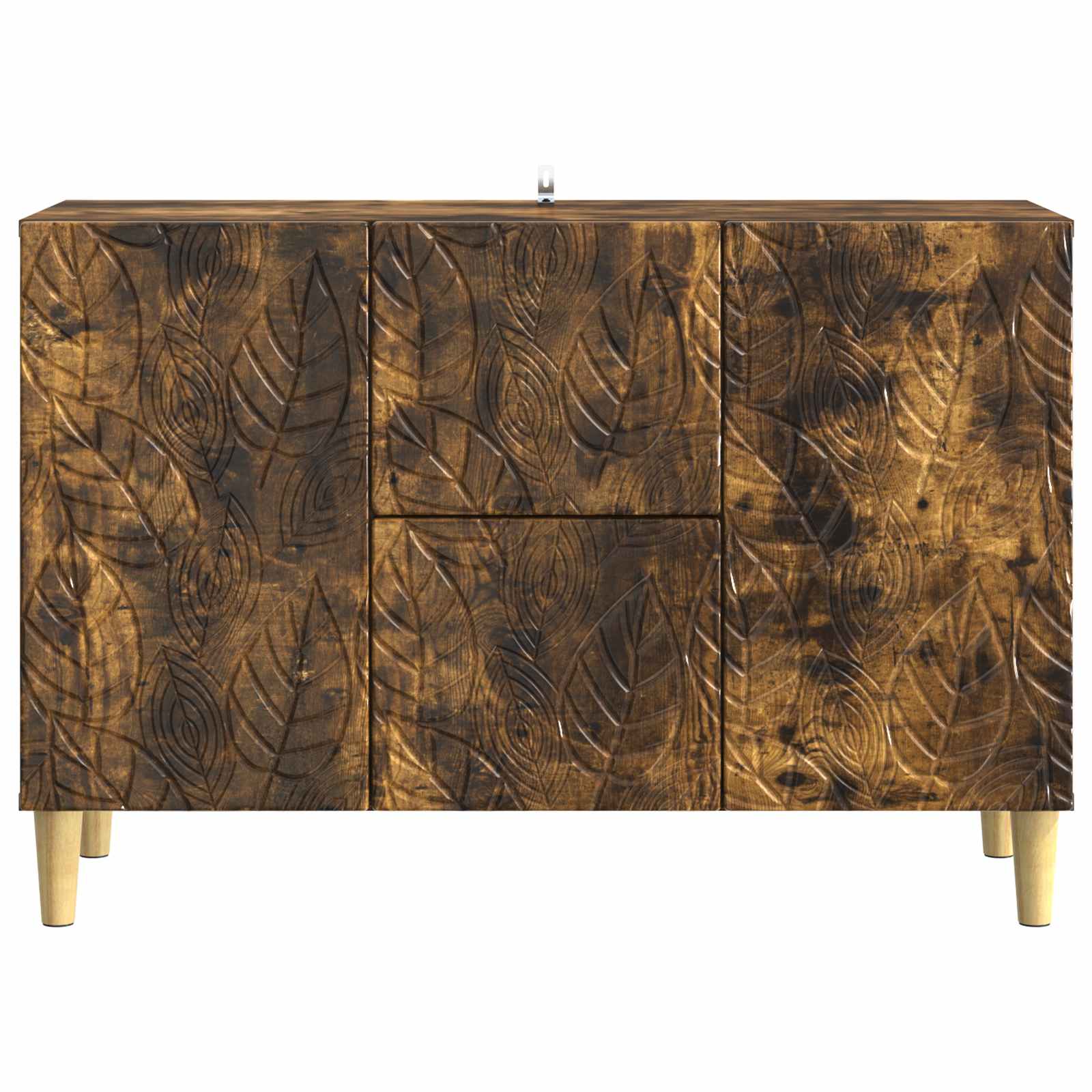 Πλαϊνό γραφείο Καπνισμένο Ξύλο Δρυός 89 x 34,5 x 60 εκ. - Pakobazaar