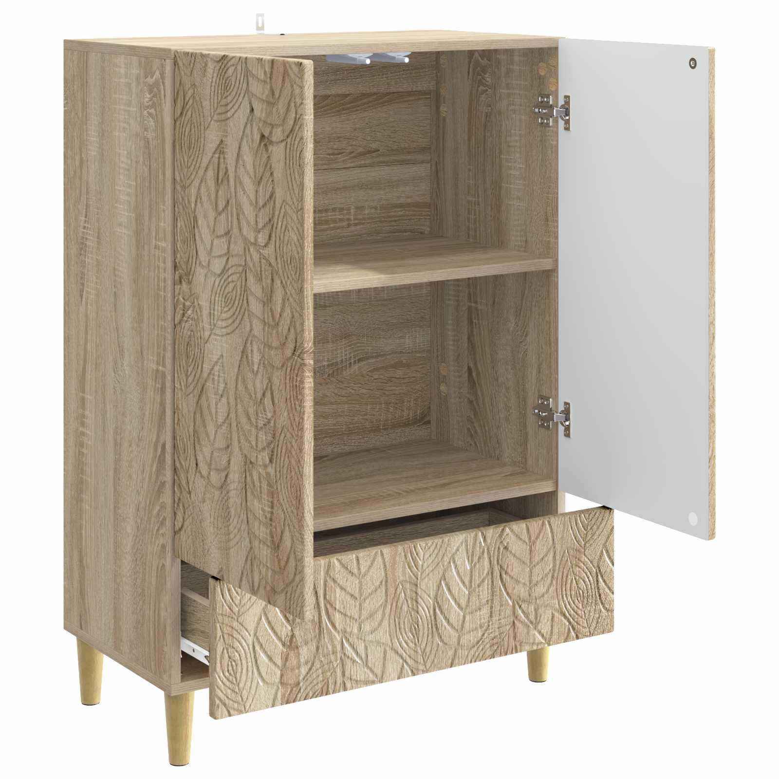 Πλαϊνό γραφείο Sonoma Δρυς 66 x 34,5 x 95 εκ. - Pakobazaar