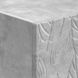 Πλαϊνό γραφείο Γκρι Σκυροδέματος 66 x 34,5 x 95 εκ. - Pakobazaar